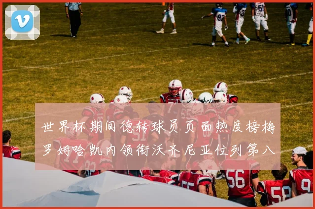 世界杯期间德转球员页面热度榜梅罗姆哈凯内领衔沃齐尼亚位列第八